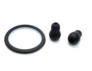 adult diaphragm. replacement for master classic ii (2) + 2 extra ear pieces. compatible with littmann and other stethoscopes