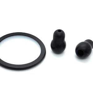 Adult Diaphragm. Replacement for Master Classic II (2) + 2 Extra Ear Pieces. Compatible with Littmann and Other Stethoscopes