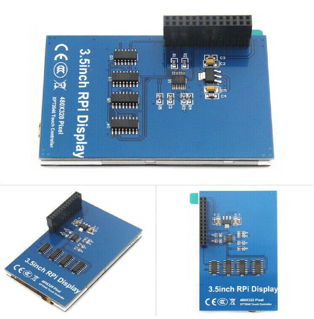 3.5" Monitor for Raspberry pi 2/3 Model B, LCD TFT 320*480 Touch Screen Kit Replacement