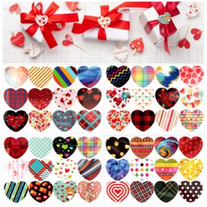 howaf valentine's day heart shape stickers, valentine's day labels stickers sheets, valentines day decorative stickers for valentines party decorations supplies, happy valentine’s day self adhesive stickers