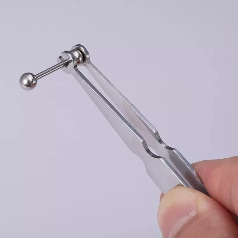 BEAD BALL HOLDING TWEEZERS 4 1/2 BODY PIERCING TOOL