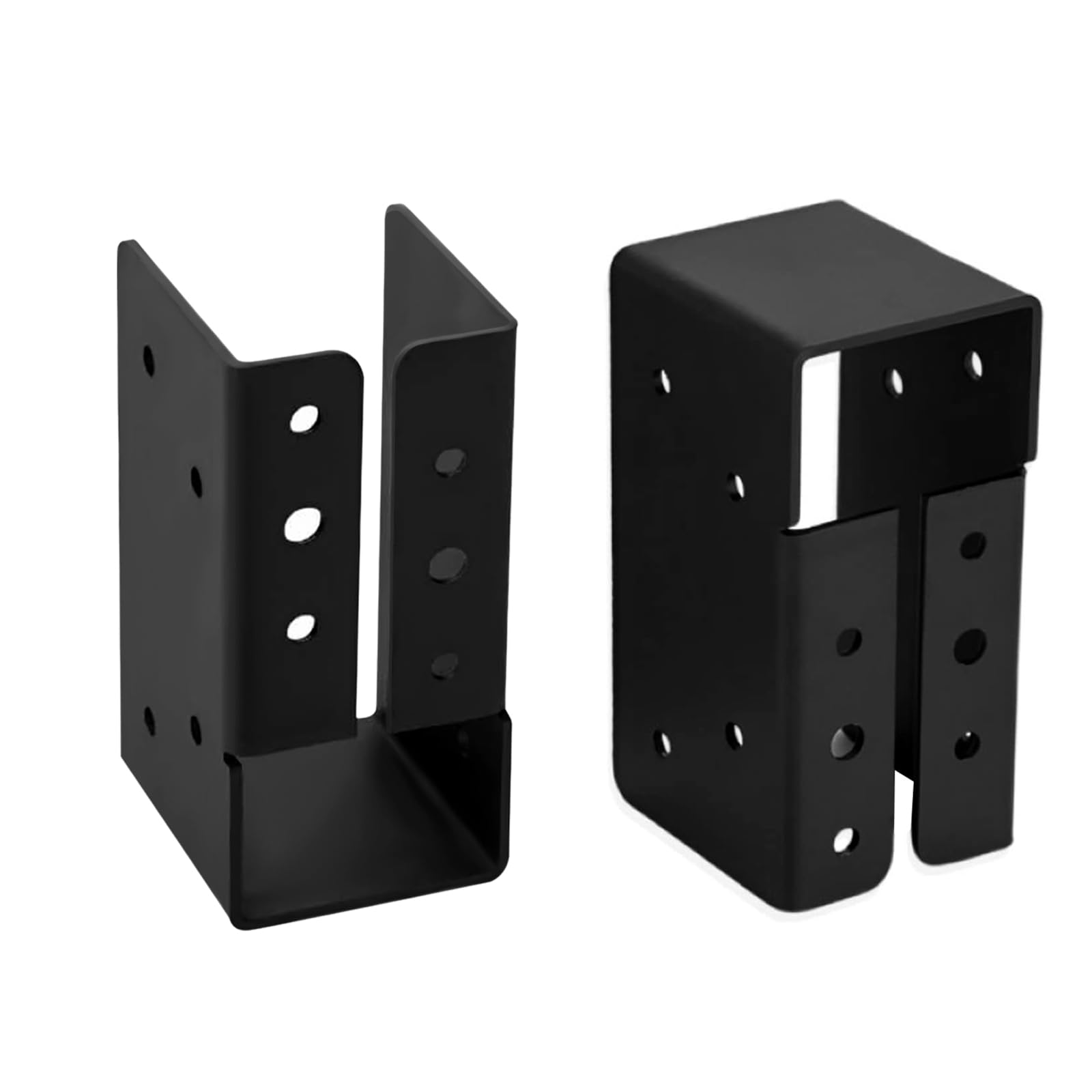 Concealed Joist Hanger 2" x 4" Face Mounted Concealed Flange Hanger Fit for 2" x 4" Nominal Lumber Hanger(Set of 24)