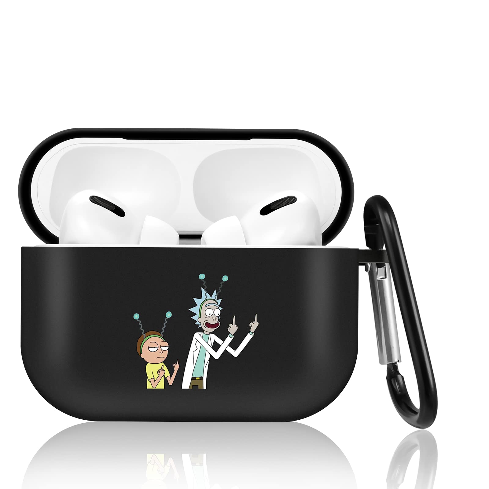 JoySolar for AirPods Pro 2019/Pro 2 Case 2022 Cute Cartoon Kawaii Cases for Apple AirPod Air Pods Pro Cover Cool Fun Funny Character Anime Soft IMD Coves for Girls Girly Boys (Friendly Gestures)