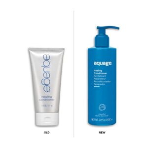 AQUAGE. Healing Conditioner – Contains AlgaePlex Marine Botanicals to Moisturize and Repair Dry or Damaged Hair and Build Strength from the Inside Out, 8 oz