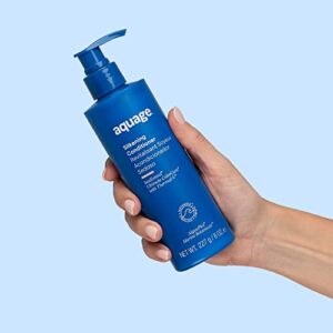 AQUAGE. SeaExtend Silkening Conditioner - Improves Manageability and Prepares Hair for Sleek, Smooth Styling with Frizz-Free Results, 8 oz