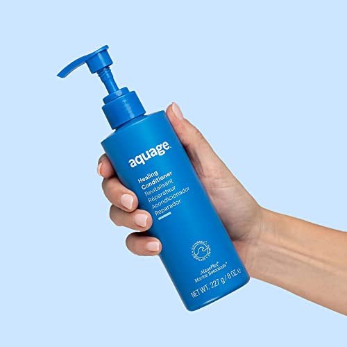 AQUAGE. Healing Conditioner – Contains AlgaePlex Marine Botanicals to Moisturize and Repair Dry or Damaged Hair and Build Strength from the Inside Out, 8 oz