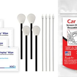 SWAB-ITS® 12-Piece Car Care Kit with Screen Wipes & Reusable Detailing Swabs: 87-8210