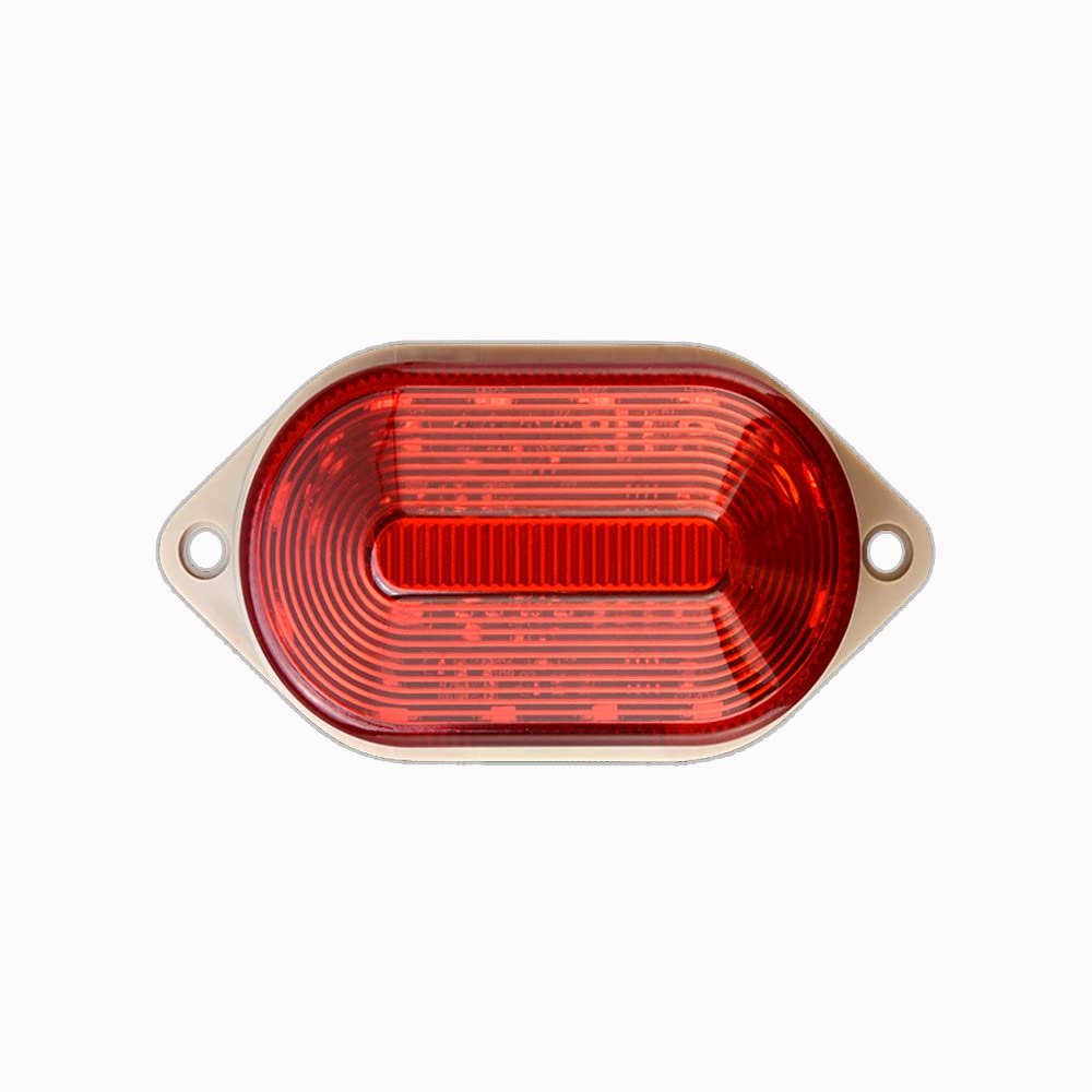 AC110V 120V Strobe Siren Industrial Warning Light and Sound Emergency Panic Alarm can work with Smart Switch Plug (Not Include)