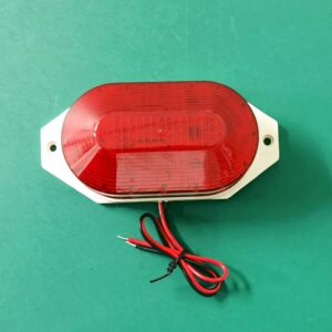 AC110V 120V Strobe Siren Industrial Warning Light and Sound Emergency Panic Alarm can work with Smart Switch Plug (Not Include)