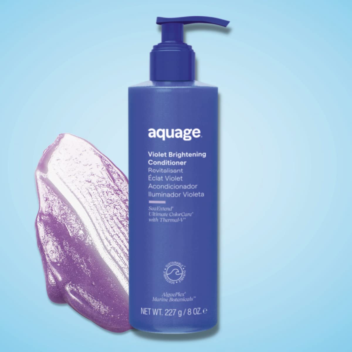 AQUAGE. Violet Brightening Conditioner, 8 oz.