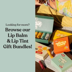 Poppy & Pout Lip Care Set | Lip Balm & Scrub | Sustainable Cardboard Tubes & Glass Jars, All Natural, Beeswax, Coconut Oil, Cruelty Free, Exfoliating & Moisturizing Lip Treatment (Marshmallow Cream)