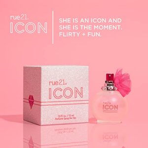 Rue 21 Icon Eau De Parfum Women's Perfume Spray - 1.7 fl oz (50 ml)