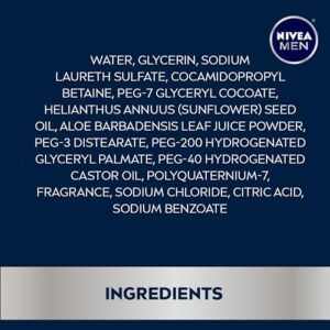 Nivea Men Maximum Hydration Body Wash, Aloe Vera Body Wash for Dry Skin, 30 Fl Oz Pump Bottle