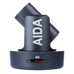 AIDA PTZ4K-NDI-X30 4K NDI|HX Broadcast and Conference 30x PTZ Camera, Black