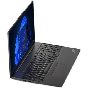 Lenovo Thinkpad E16 Gen 2 Home & Business Laptop (AMD Ryzen 5 7535U 6-Core, 8GB DDR5 4800MHz RAM, 256GB PCIe SSD, 16.0" 60 Hz Fingerprint, WiFi, Bluetooth, Win 10 Pro) with Dockztorm Hub