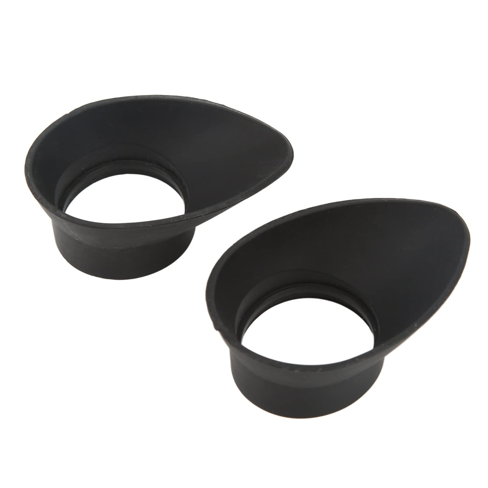 2pcs Microscope Eyepiece Eyeshields, Diameter 1.06in Professional Foldable Rubber Eyepiece Eyecups for Microscope Monoculars Binoculars of 42 to 48 mm/1.65 to 1.89 in