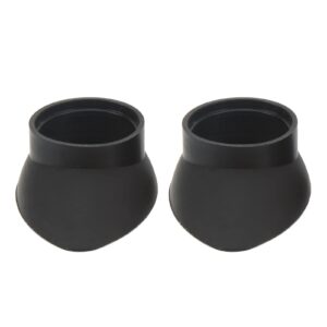 2pcs Microscope Eyepiece Eyeshields, Diameter 1.06in Professional Foldable Rubber Eyepiece Eyecups for Microscope Monoculars Binoculars of 42 to 48 mm/1.65 to 1.89 in