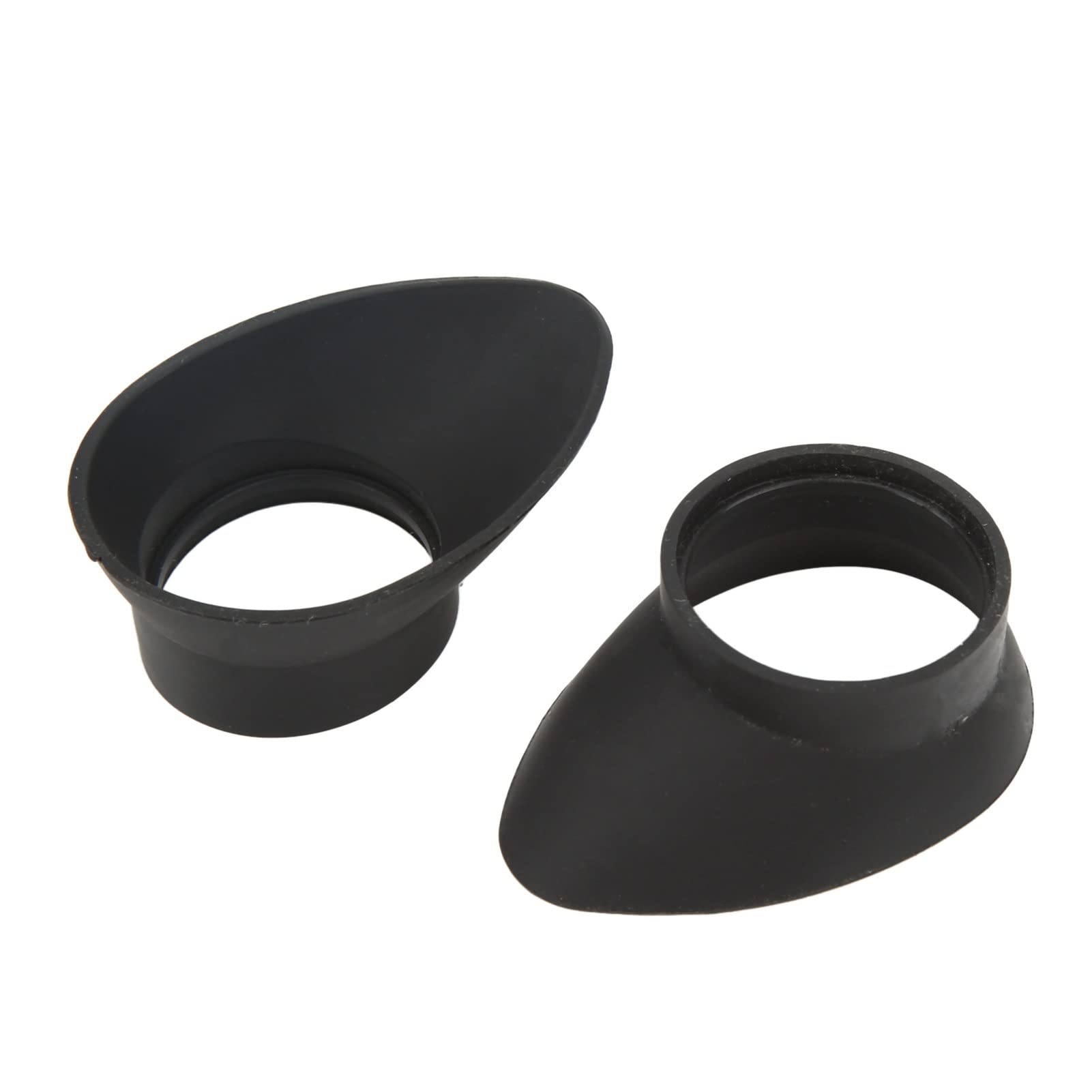 2pcs Microscope Eyepiece Eyeshields, Diameter 1.06in Professional Foldable Rubber Eyepiece Eyecups for Microscope Monoculars Binoculars of 42 to 48 mm/1.65 to 1.89 in