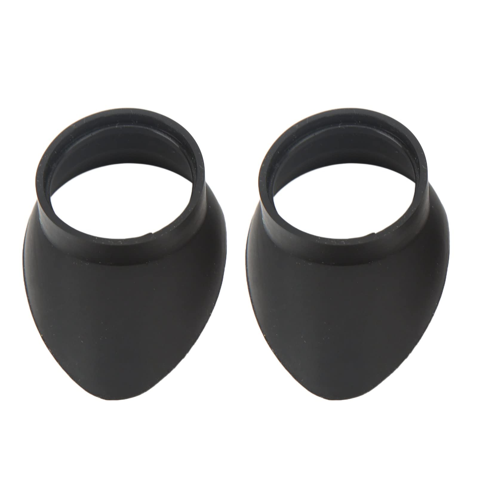 2pcs Microscope Eyepiece Eyeshields, Diameter 1.06in Professional Foldable Rubber Eyepiece Eyecups for Microscope Monoculars Binoculars of 42 to 48 mm/1.65 to 1.89 in