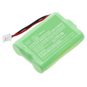 synergy digital baby monitor battery, compatible with summer 36004 baby monitor, (ni-mh, 3.6v, 1000mah) ultra high capacity, replacement for summer 29030-10 battery