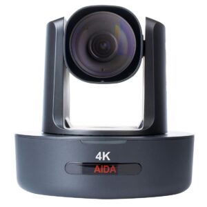 AIDA PTZ4K-NDI-X30 4K NDI|HX Broadcast and Conference 30x PTZ Camera, Black