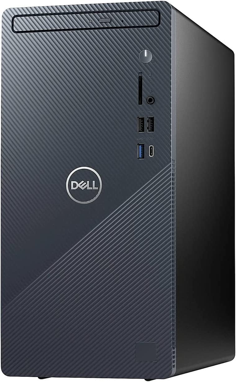 Dell Inspiron 3000 Series 3910 Desktop, 12th Gen Intel Core i5-12400 Processor, 32GB DDR4 RAM, 512GB SSD, HDMI, DP, DVD, Bluetooth, Wired Keyboard&Mouse, Wi-Fi 6, Windows 11 Home, Black