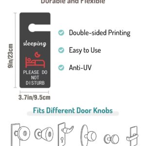 Pumping in Progress Door Sign,Do Not Disturb Door Wood Hanging Sign,Breastfeeding Sign Pumping Room Door Hanger Sign 3.7x9 inch