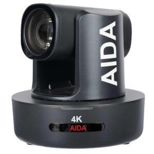 aida ptz4k-ndi-x30 4k ndi|hx broadcast and conference 30x ptz camera, black