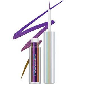 focallure chameleon liquid eyeliner,intense color shifting eyeliner pen,metallic multi-reflective finish,waterproof,smudge-proof,ultra-fine tip,metal love