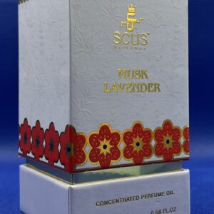 SCUS Perfumes Musk Lavender for Men & Women 20 ML Concentrated Fragrance Oil (0.68 fl. Oz) LOng Lasting