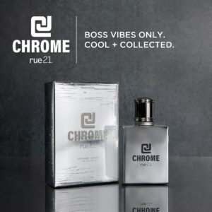 Rue 21 CJ Chrome Men's Cologne Spray - 1.7 fl oz (50 ml)