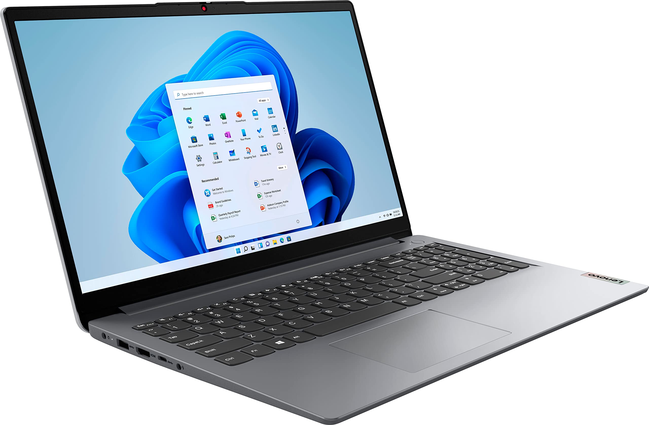 Lenovo Ideapad 15.6" HD Laptop, Athlon Silver 3050U (Beats i3-1005G1) Dual-core Processor, 8GB RAM, 256GB SSD, WiFi, Webcam, Bluetooth, Win 11 S, Cloud Grey, TGC Bundle