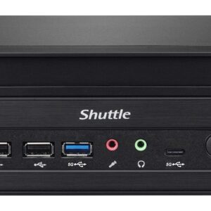 Shuttle XPC Slim XH610 Barebone PC Intel H610 Support 12th/13th Gen 65W Alder Lake/Raptor Lake LGA1700 CPU No Ram No HDD/SSD No CPU No OS