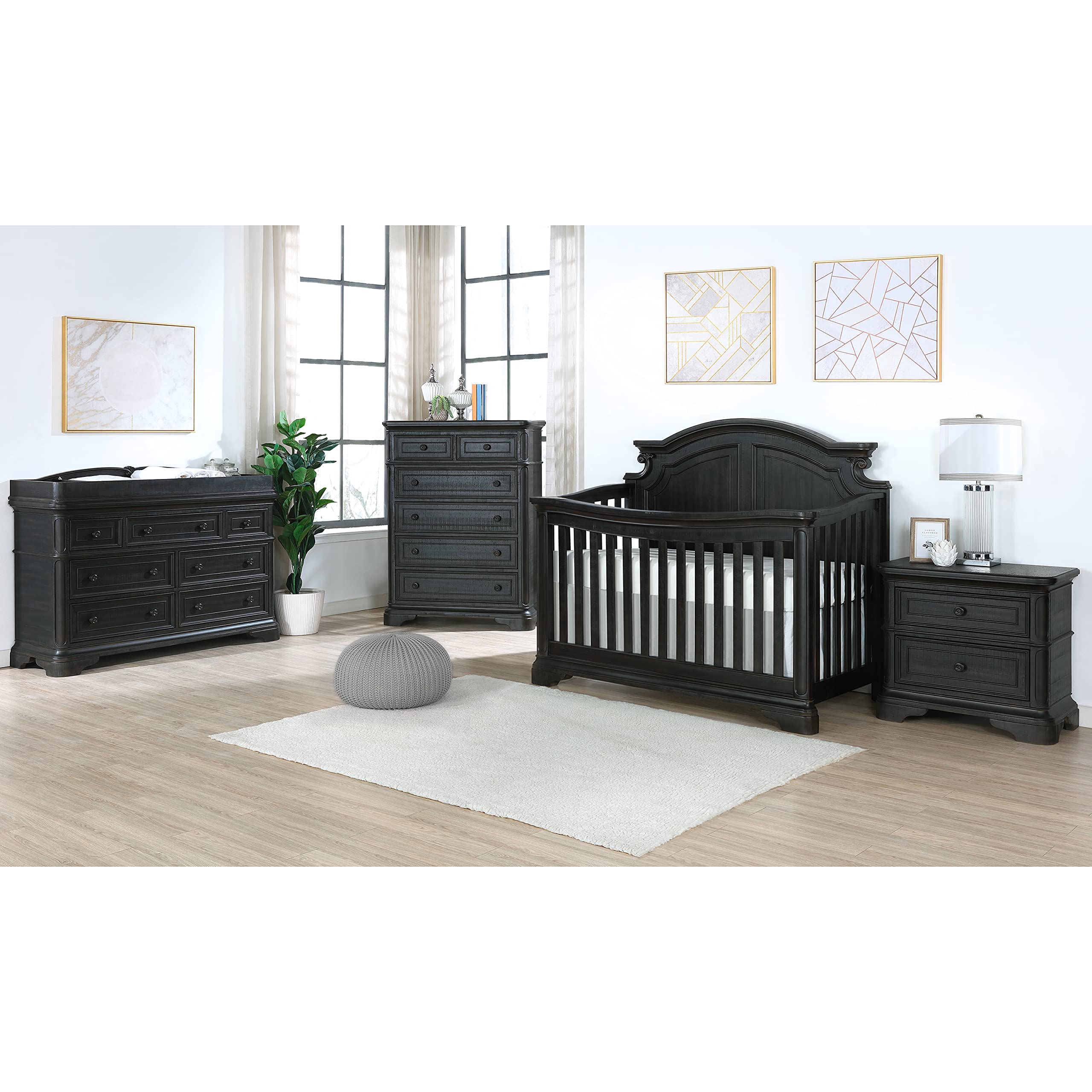 Evolur Signature Belle 5-in-1 Convertible Crib