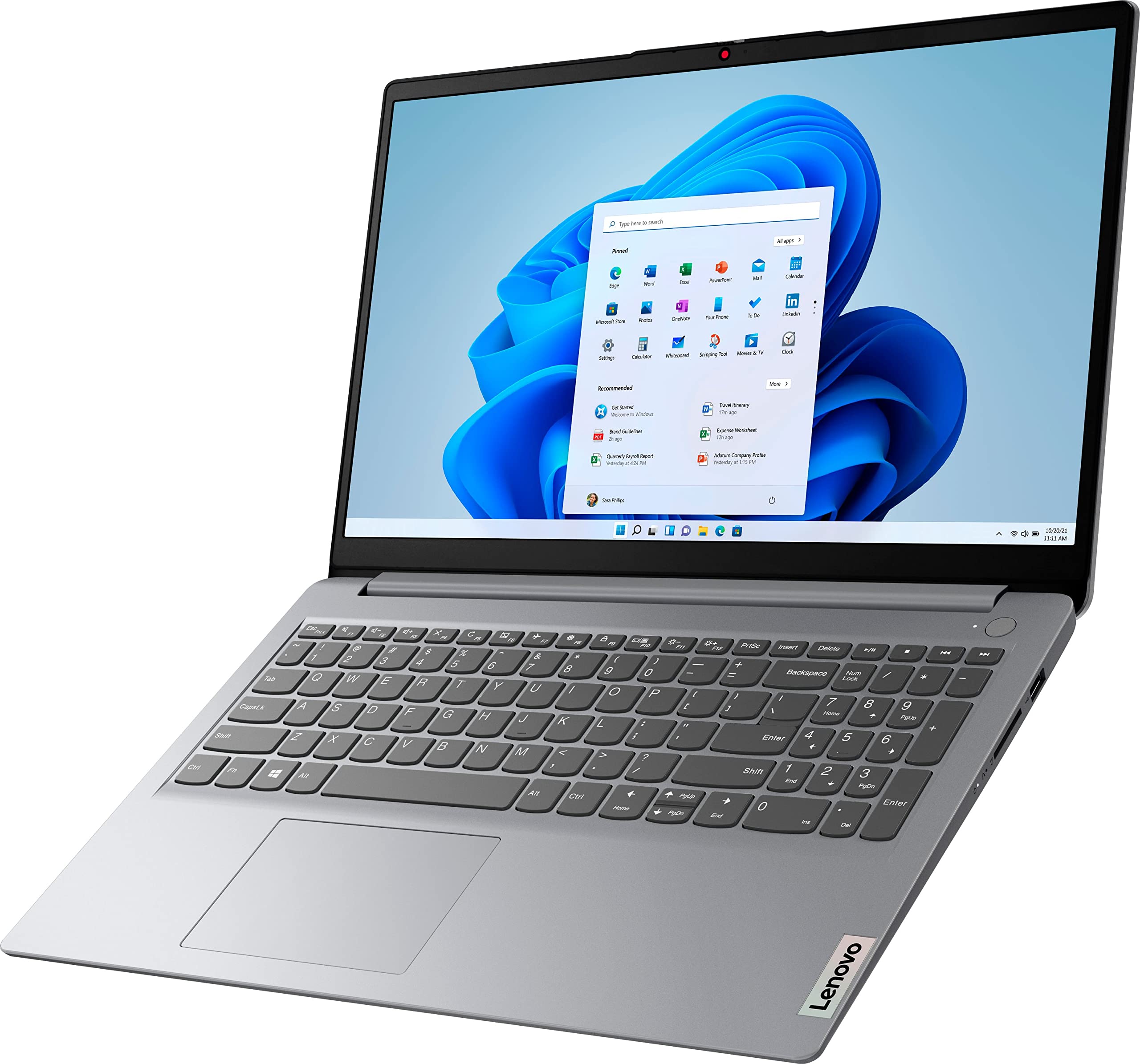 Lenovo Ideapad 15.6" HD Laptop, Athlon Silver 3050U (Beats i3-1005G1) Dual-core Processor, 8GB RAM, 256GB SSD, WiFi, Webcam, Bluetooth, Win 11 S, Cloud Grey, TGC Bundle