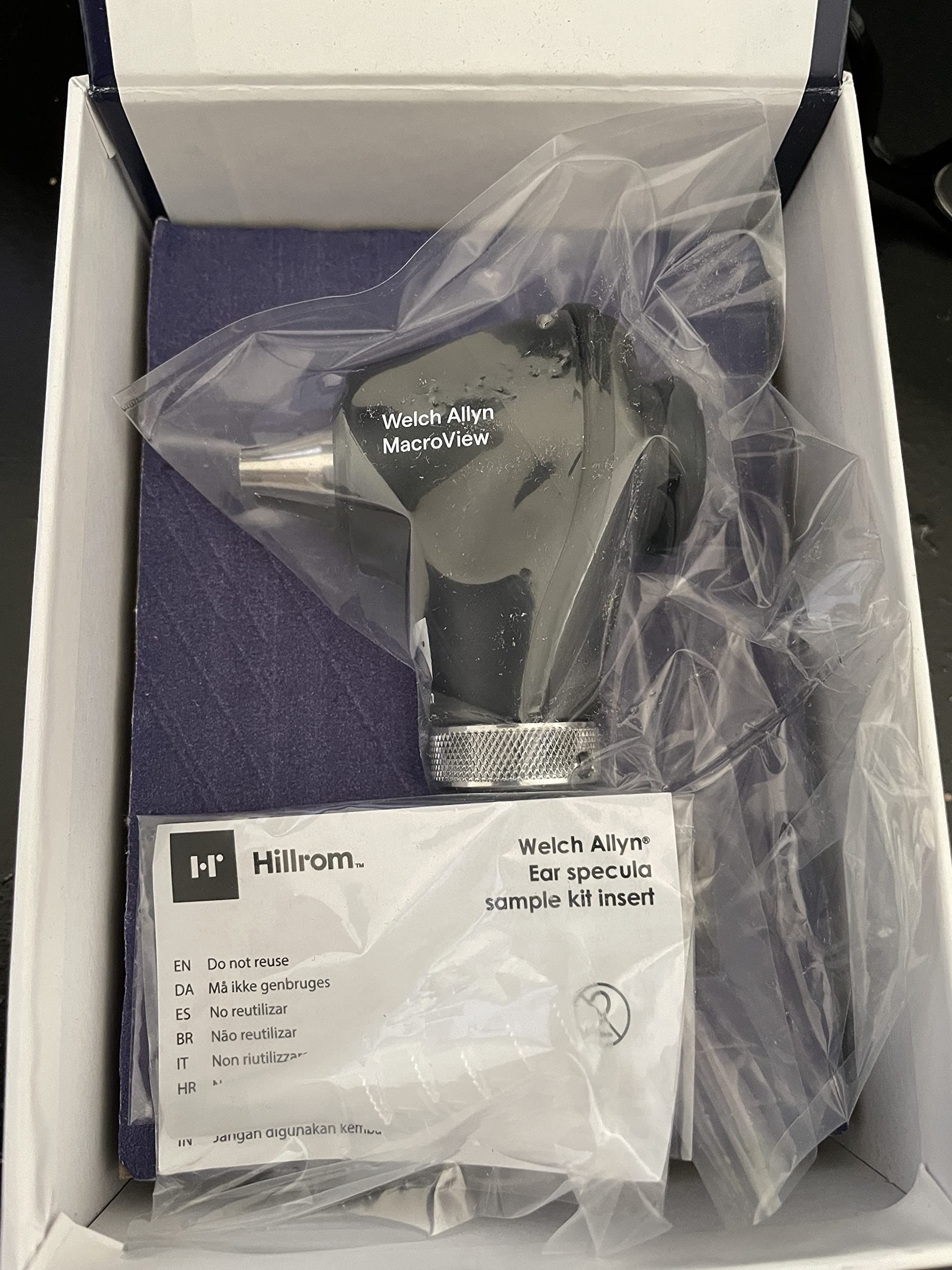 Hillrom WelchAllyn LED MacroView Plus Diagnostic Otoscope Head