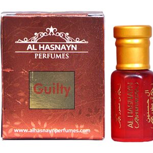 AL HASNAYN ENTERPRISES GUILTY UNISEX Cologne Perfume Essential oil Roll-On (CLASSIC Edition) 6ml Alcohol Free Natural Sweet Perfumes Fragrance | Long Lasting | Gifts for men women | (GUILTY)