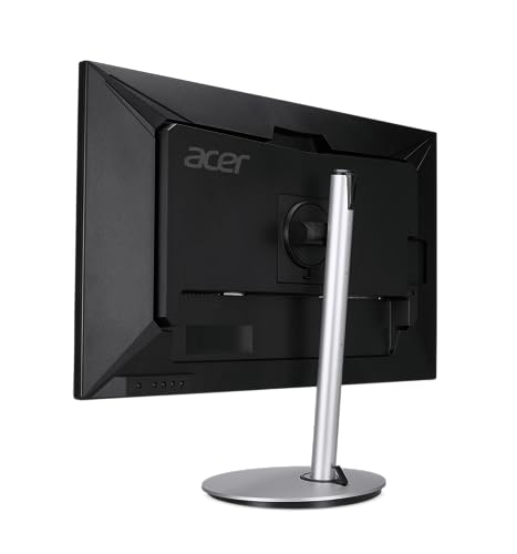 Acer CB322QK semipruzx 31.5" UHD 3840x2160 Professional Docking Monitor | Adaptive-Sync | Height Adjustable Stand with Swivel, Tilt & Pivot (USB Type-C, Display Port 1.2, HDMI 2.0, RJ-45 & USB Ports)