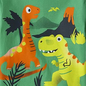 The Children's Place,And Toddler Boys Short Sleeve Graphic T-shirt,Baby-Boys,Dino Volcano,18-24 Months