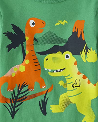 The Children's Place,And Toddler Boys Short Sleeve Graphic T-shirt,Baby-Boys,Dino Volcano,18-24 Months