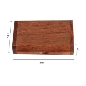 Novelty Wood USB 3.0 Flash Drive 64GB Data Storage Memory Stick USB Stick Pendrive with Wooden Box (Brown)