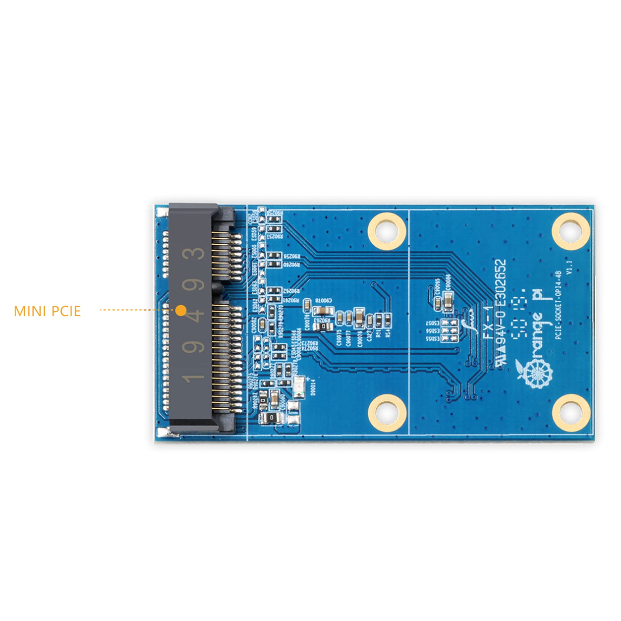 Orange Pi 4/4B Expansion Board PCIE Socket Special Interface Board Development Board