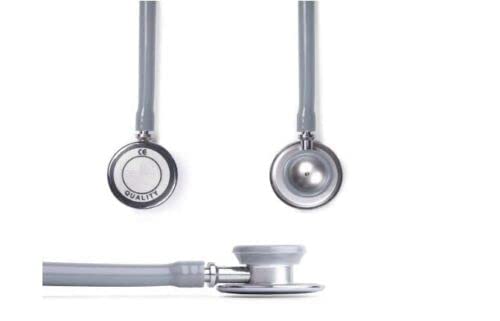 sainio Supertone Stethoscope for Doctors, Medical Students & Nurses (Grey Color Tube)