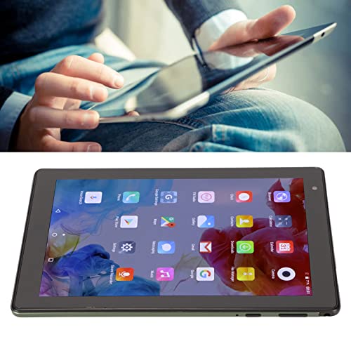 8 Inch IPS LCD Call Reading Tablet Tablet 2GB RAM 32GB ROM Green 100-240V 3 Slots Android5.1 (US Plug)