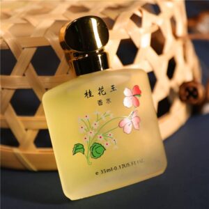 Grospe Osmanthus Perfume Women Eau de Parfum, Osmanthus Blossom for Women Eau de Parfum Spray, Pure Osmanthus Extract for Restoring Osmanthus Flavor, 1.25 fl.oz./ 35ml (Osmanthus)