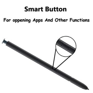 Galaxy S22 Ultra Stylus Pen withBluetooth Replacement for Samsung Galaxy S22 Ultra 5G S Pen SM-S908 Stylus Pen Remote Control S22 Ultra S Pen (Black)