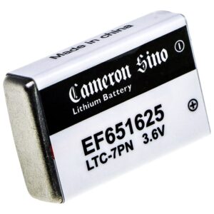 750mah battery for ef651625 primary lithium cell battery