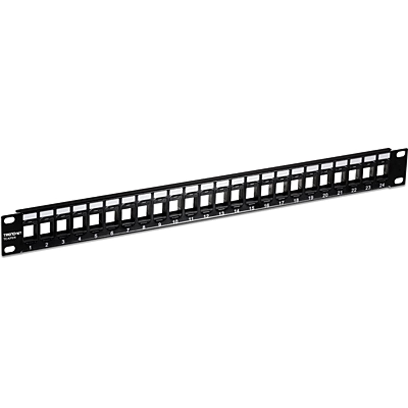 StarTech.com Wall Mount and TRENDnet 24-Port Blank Keystone Patch Panel Bundle