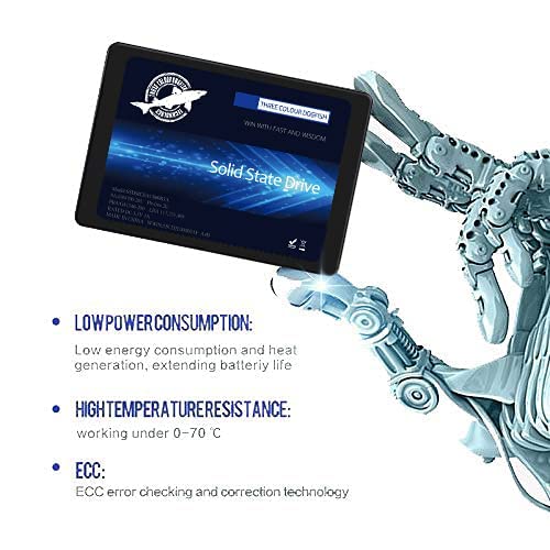 Dogfish 4TB 2.5" Internal SSD, 3D NAND Solid State Drive, SATA III 6Gb/s 2.5 inch 7mm (0.28”), Read up to 550MB/s - (2.5 4TB)