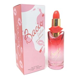 META-BOSEM Bacio Italia Pour Femme, Women Perfume Eau de Parfum Natural Spray- Spicy Oriental Fragrance - Jasmine Notes - Great Holiday Gift - for All Day Use - a Classic Bottle, 3.4 Fluid Ounce/100Ml